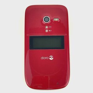 Doro PhoneEasy 626 Flip Phone Red - Not Working | For Parts